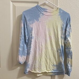 Tie-Dye Long Sleeve Shirt